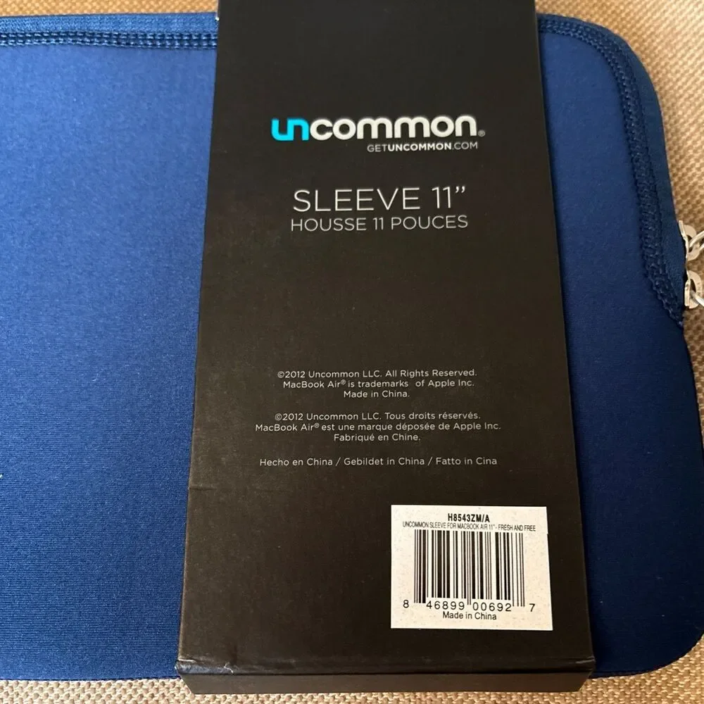 Uncommon sleeve for MacBook air sleeve bag 11